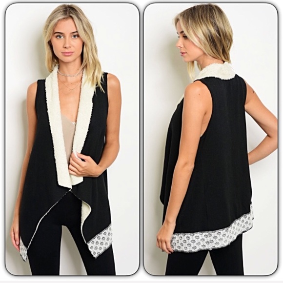 💥HOTSALE💥Chic Cozy Faux Fur Shearling Vest SM - Picture 3 of 6